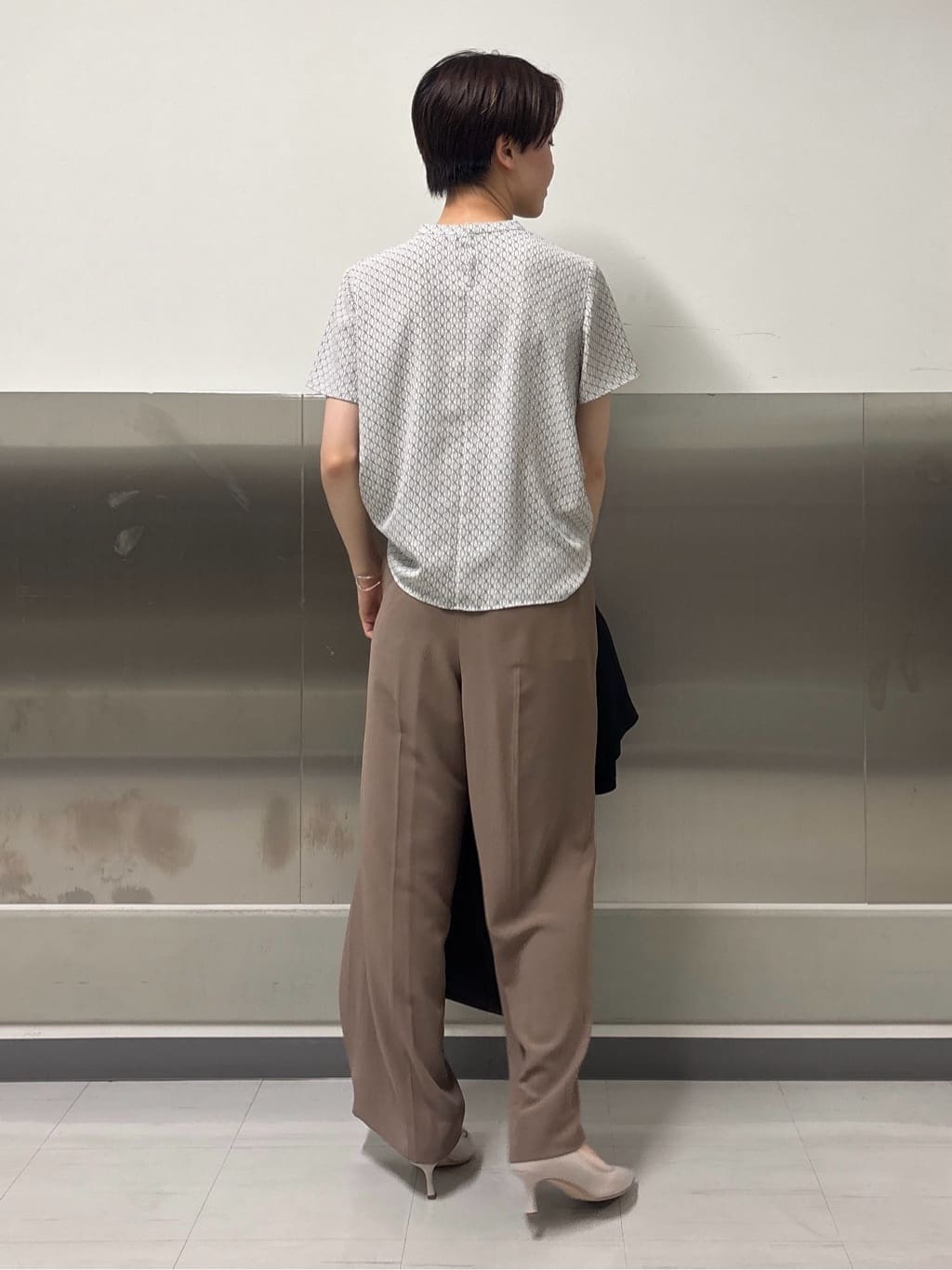kanaeさんの「INDIVI｜【軽く羽織れる！】ダブルジャケット」を使ったコーディネート