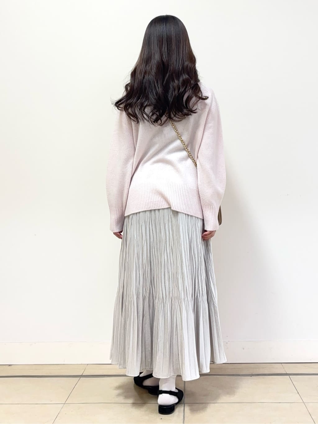 あやかさんの「UNTITLED｜【8色展開/洗える】ウールカシミヤ ハイネックニット」を使ったコーディネート