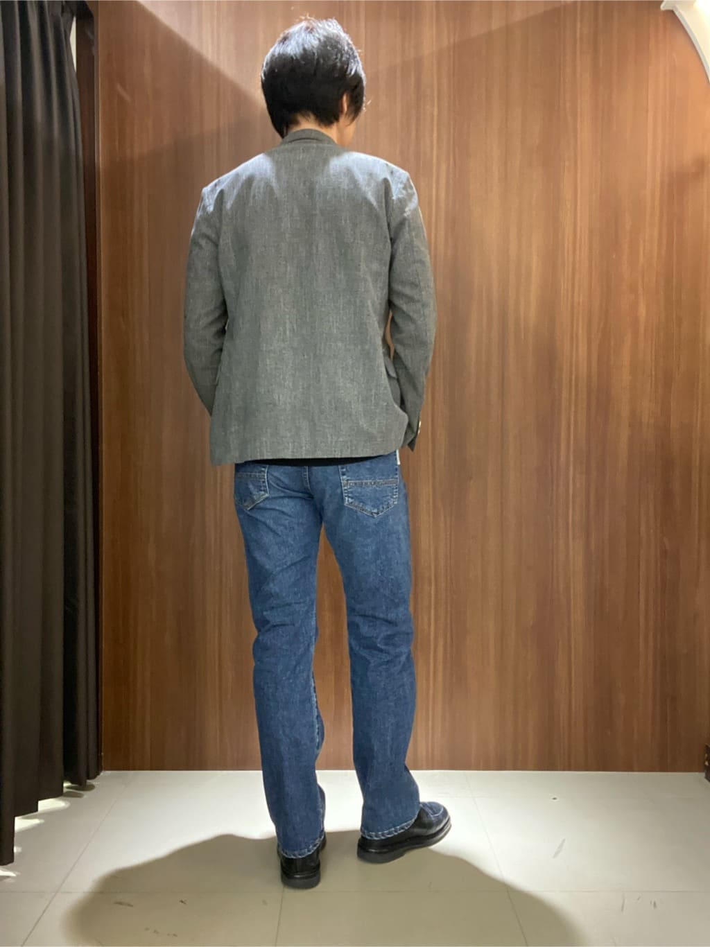 かたやまさんの「TAKEO KIKUCHI｜【モンスターストレッチ】日本製 ウォッシュド デニムパンツ」を使ったコーディネート