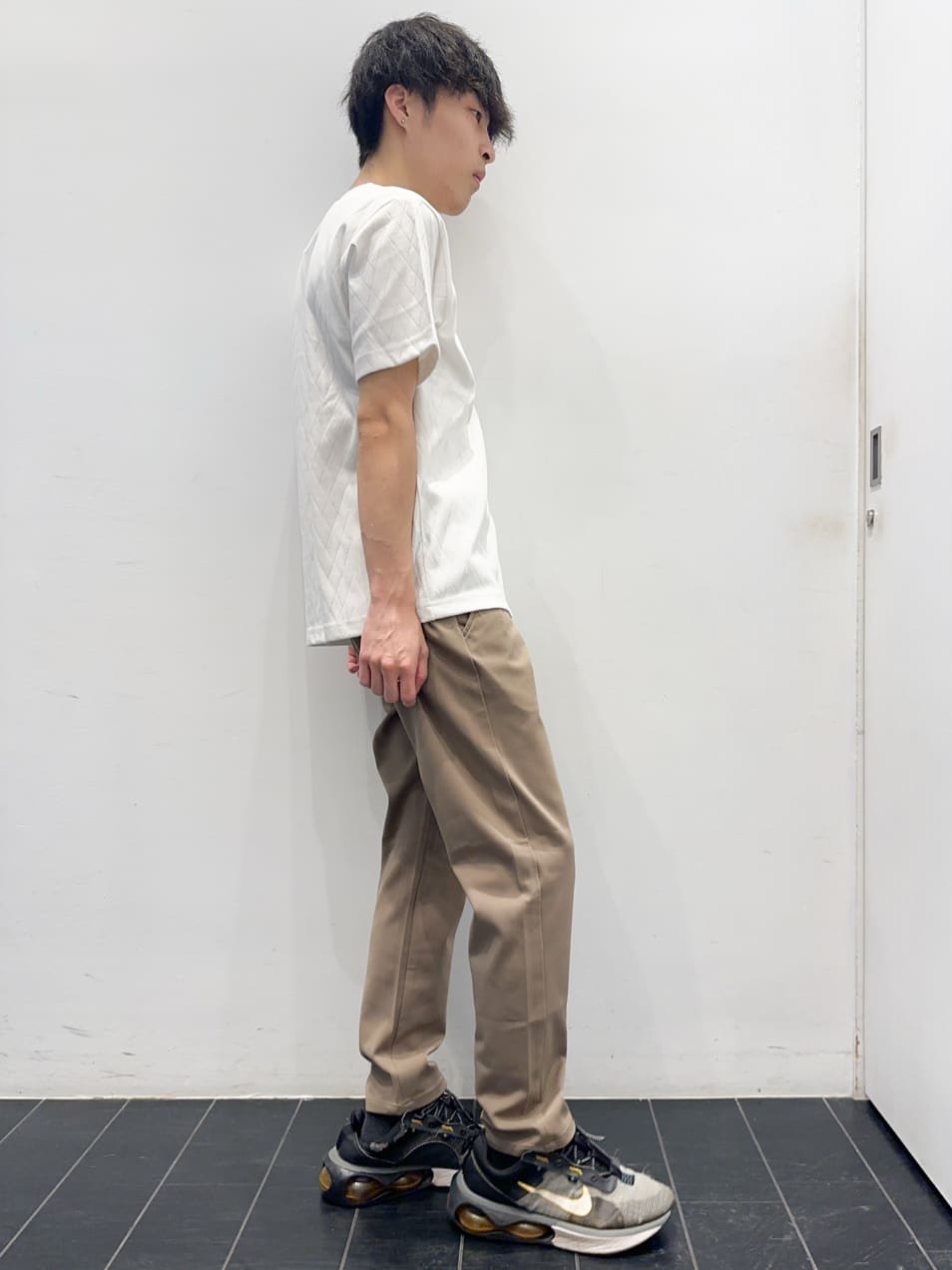 ちびちゃんさんの「THE SHOP TK｜【好評につき再入荷！】ジオメトリックリンクス半袖Tシャツ」を使ったコーディネート