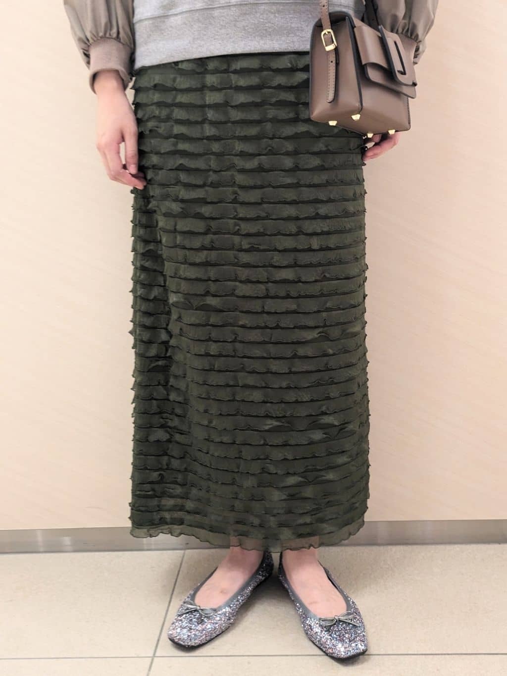 saoriさんの「DRESSTERIOR｜【定番/人気】ラグランハーフスリーブプルオーバー」を使ったコーディネート
