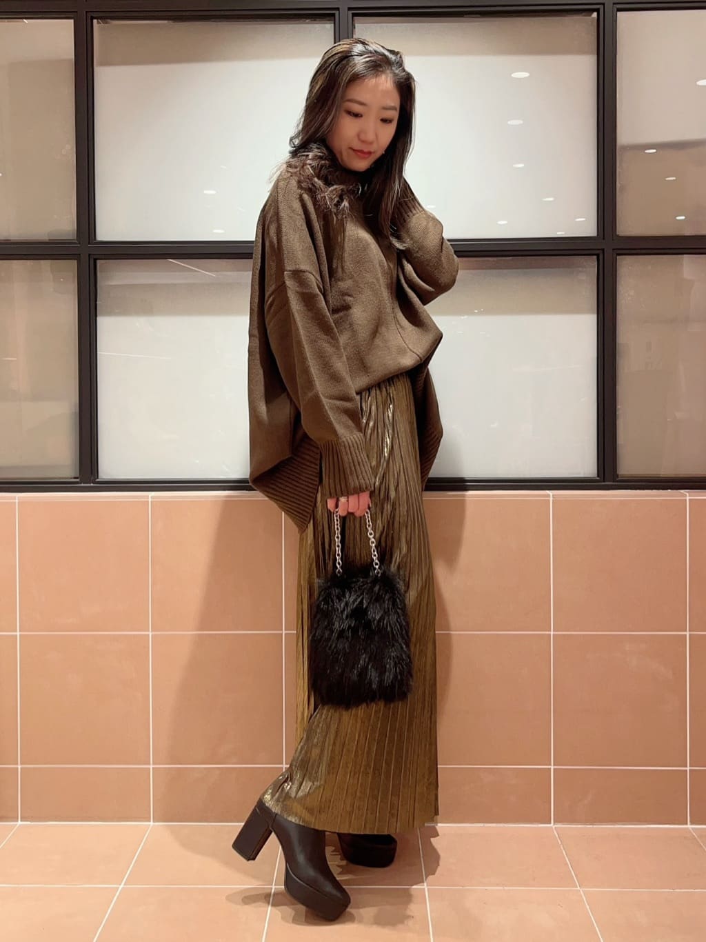 kaoriさんの「ESPERANZA｜ファビ2WAYショルダー」を使ったコーディネート