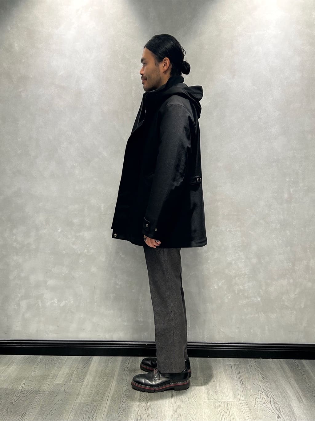 ☆さんの「TAKEO KIKUCHI｜【DOWN FABRIC】ダウンファブリック ドレスパンツ / セットアップ対応」を使ったコーディネート