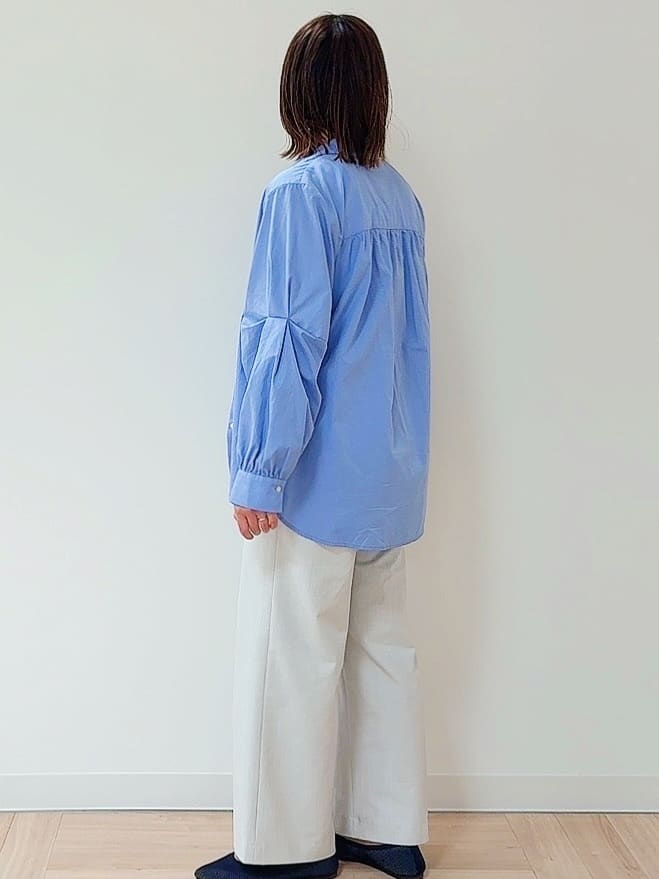 amiさんの「Reflect｜◆【夏SALE／E‐QUALITY／手洗い可】ケーブル編みニットベスト＋シャツセット」を使ったコーディネート