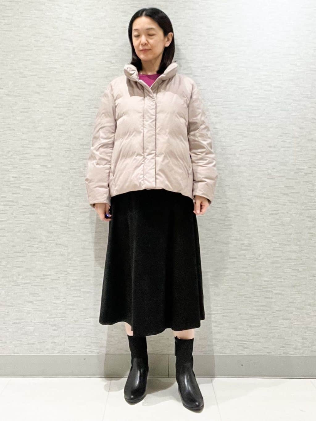 marikoさんの「Reflect｜【ゆったり着られる◎】ラグランスリーブニット」を使ったコーディネート
