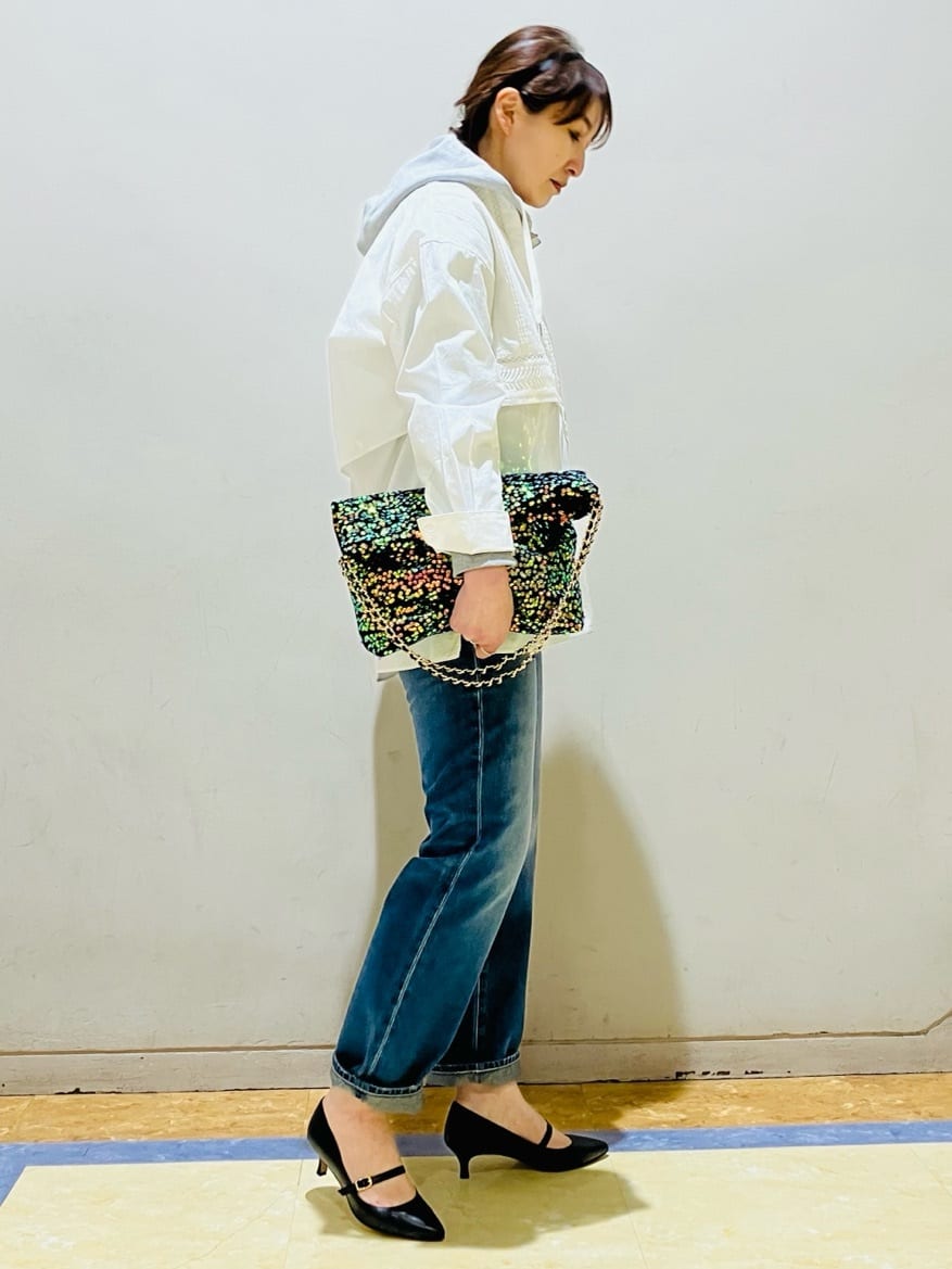 TSUKUIさんの「DRESSTERIOR｜【ウォッシャブル】テーパードコンフォートデニム」を使ったコーディネート