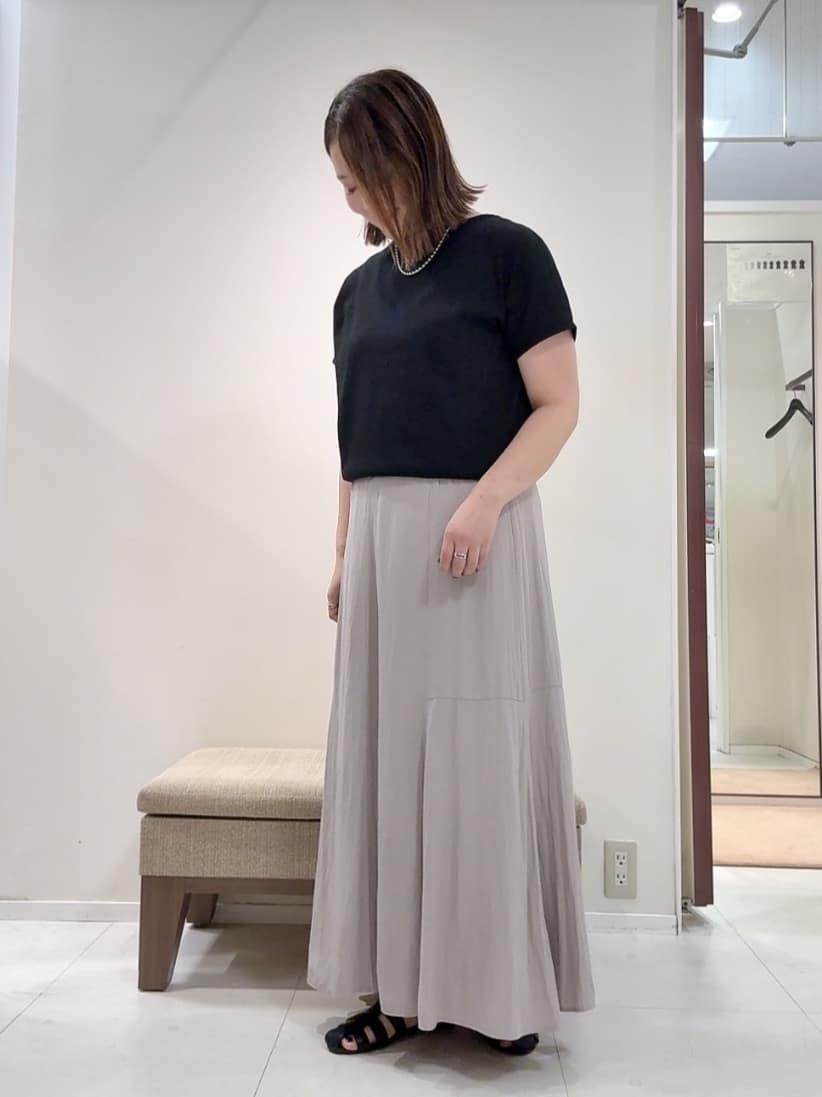 YUIさんの「UNTITLED｜【セットアップ可】ウールライク ダブルブレストジャケット」を使ったコーディネート