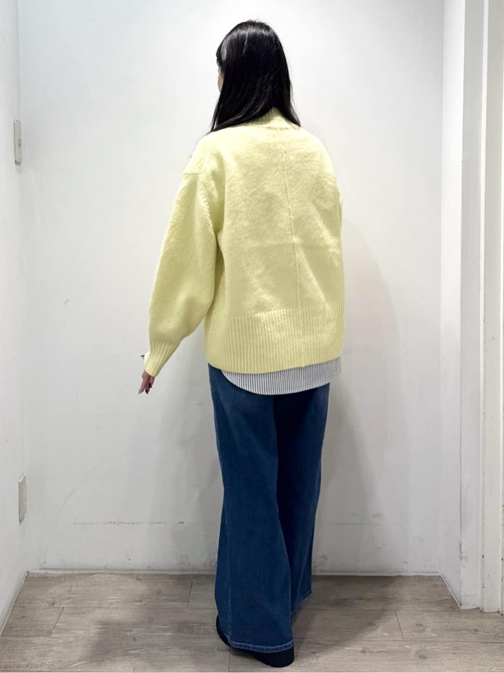 yuicciさんの「OPAQUE.CLIP｜ふわふわハイネックニット【洗濯機OK】」を使ったコーディネート