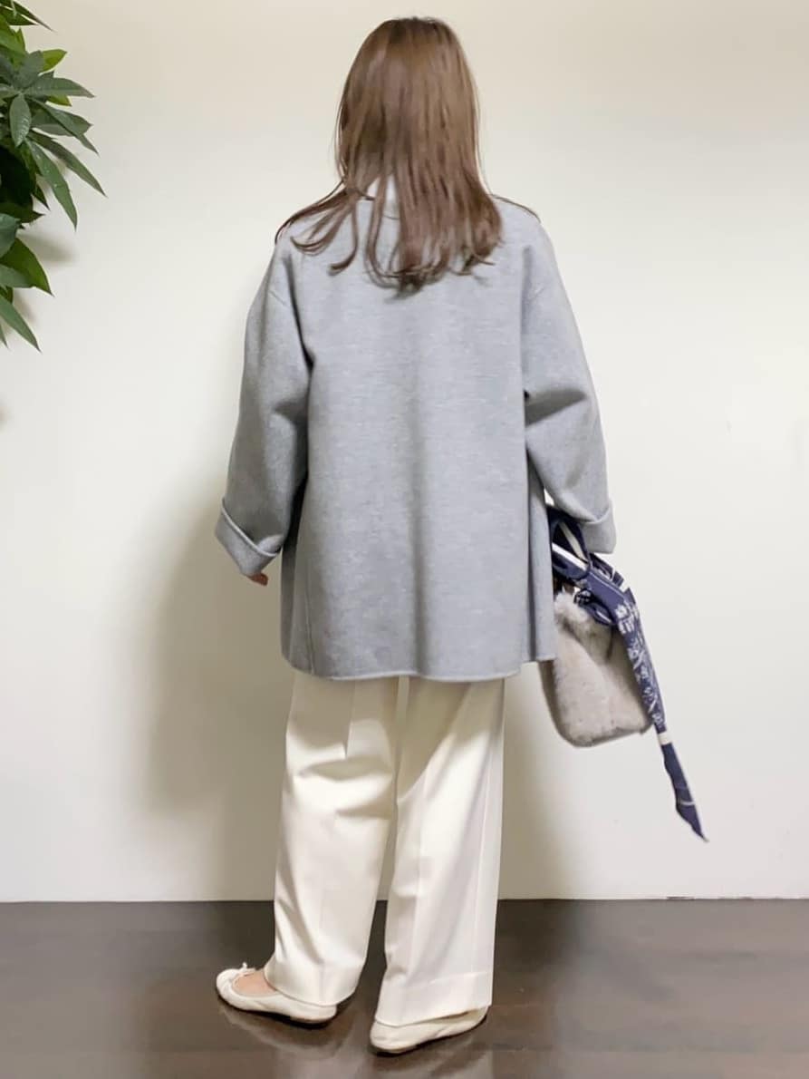 tomoさんの「UNTITLED｜【8色展開/洗える】ウールカシミヤ ハイネックニット」を使ったコーディネート