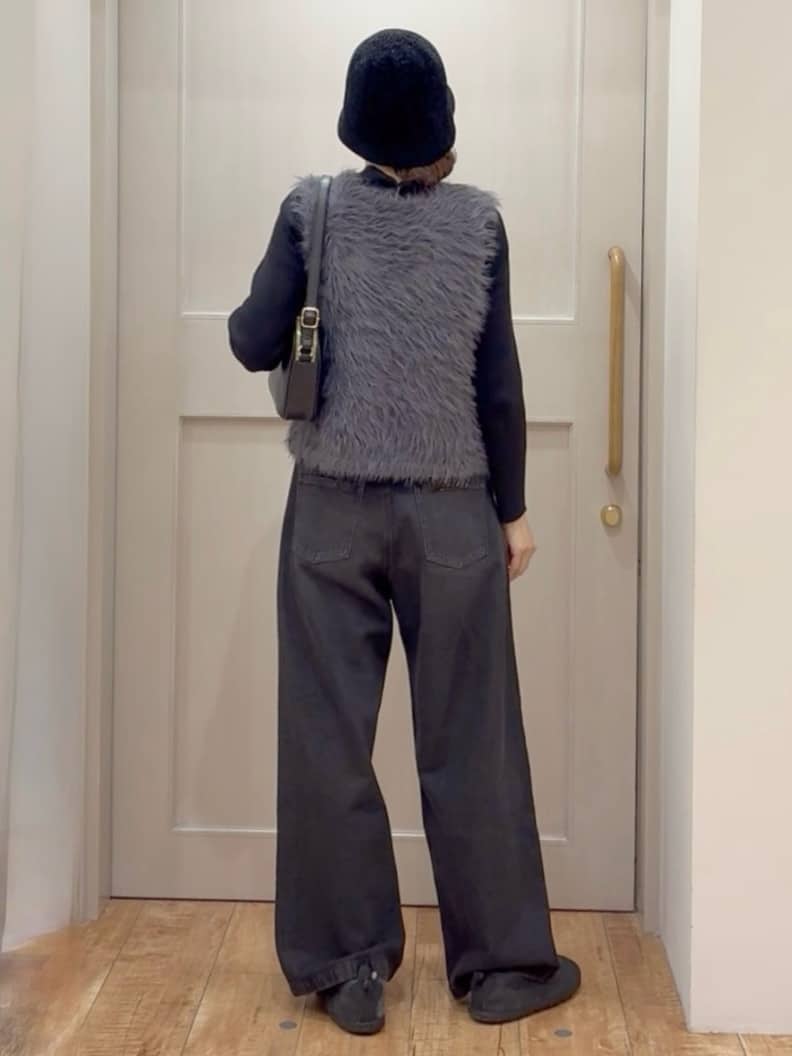 tamuさんの「SHOO･LA･RUE｜【高レビュー/S-LL】脚のラインを拾いにくい デニムワイドパンツ」を使ったコーディネート
