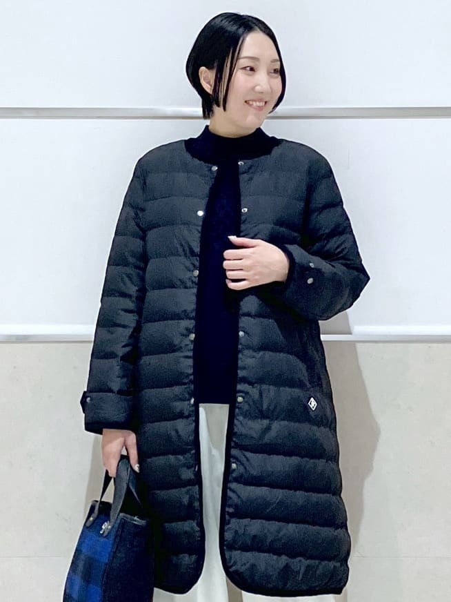 eriko さんの「Dessin｜【撥水・2WAY】ミュラーダウンコートロング丈」を使ったコーディネート
