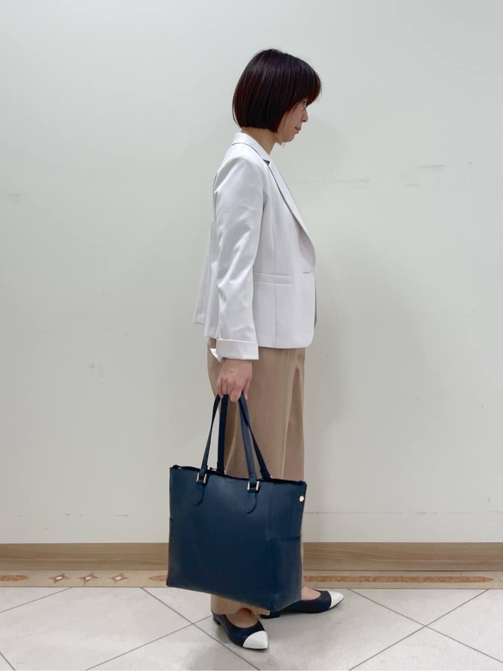 hanaさんの「Reflect｜◆【SS-4Lサイズ／洗える】匠ジャケット／ベーシックテーラード」を使ったコーディネート