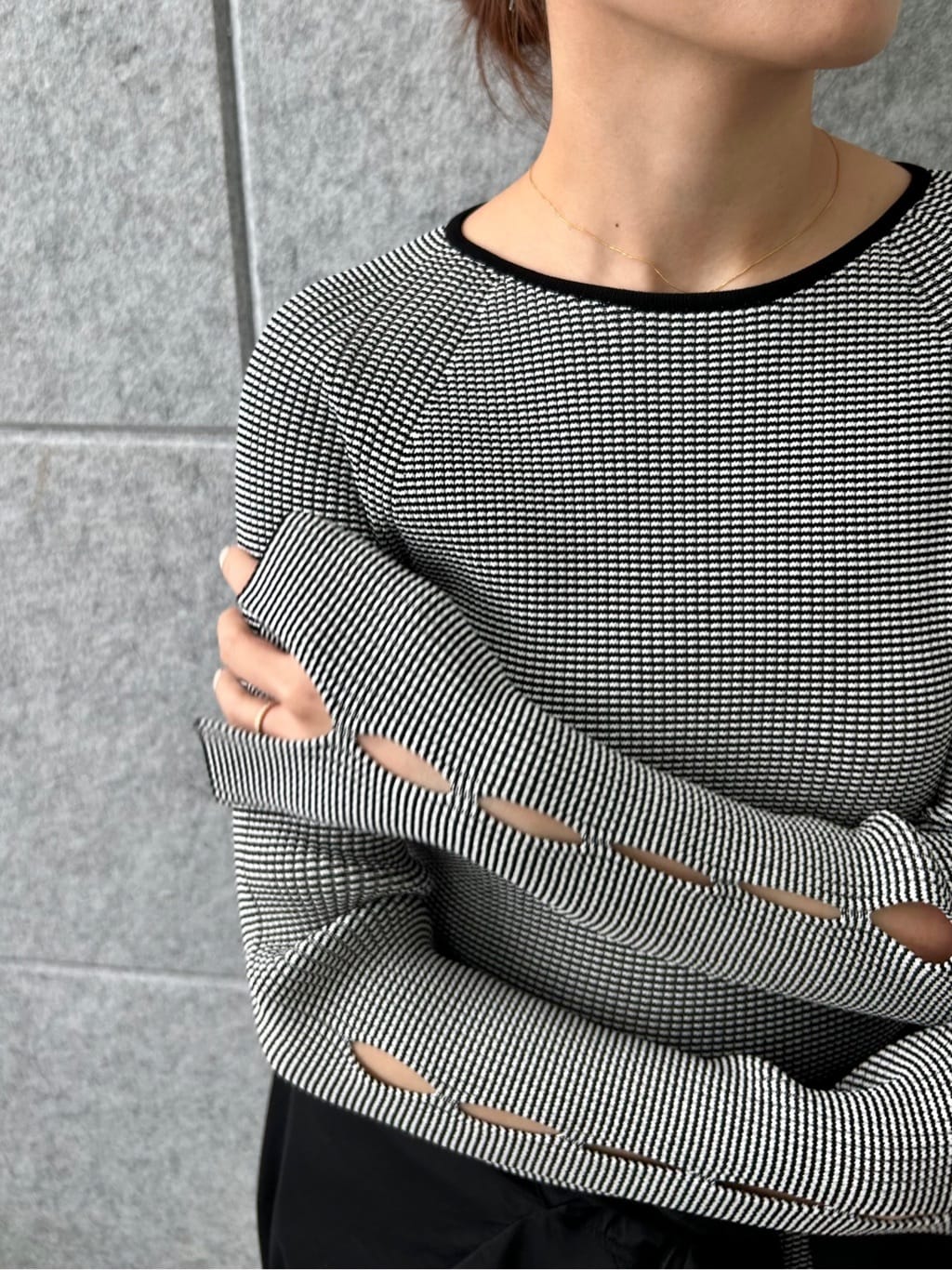 harunaさんの「CODE A｜reversible sheer skirt」を使ったコーディネート