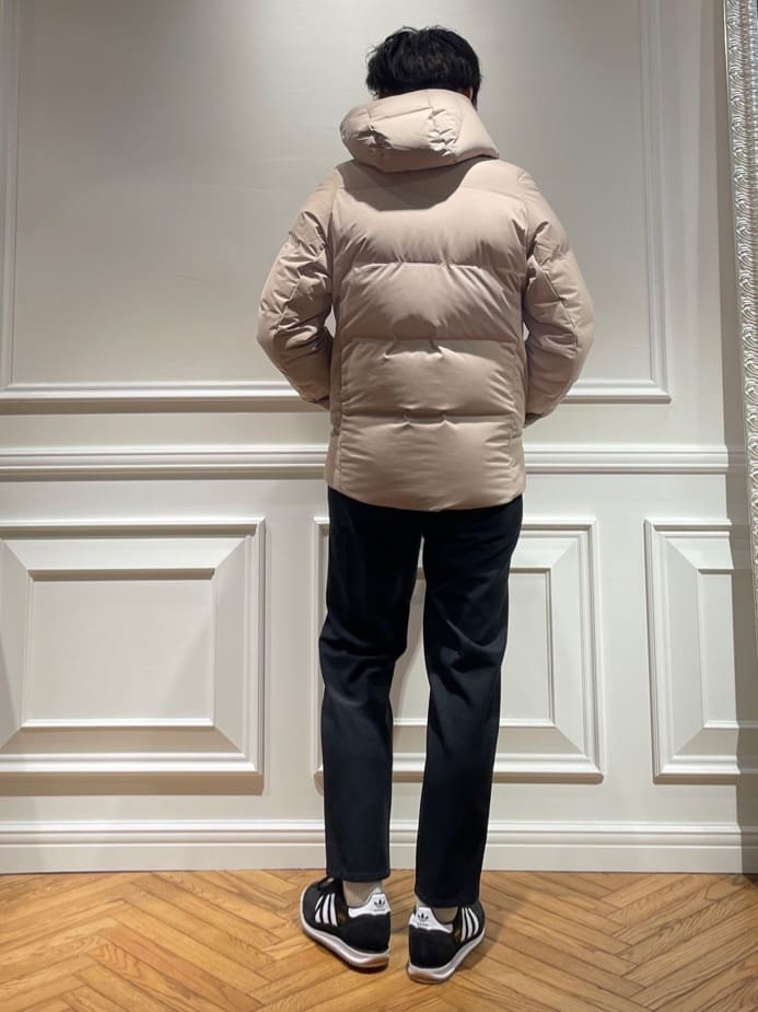 橋本さんの「DRESSTERIOR｜◆【700フィルパワー/高品質ダウン】ホワイトグース ホットメルトダウンMark2」を使ったコーディネート