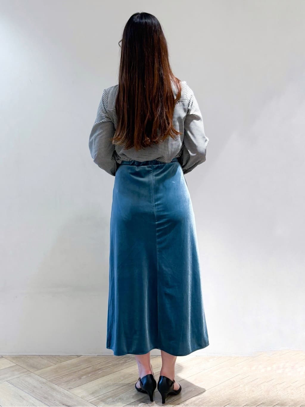 sayaさんの「index｜アシンメトリーレイヤードボウタイブラウス【洗濯機OK／イージーアイロン／防シワ】《XS～3L》」を使ったコーディネート