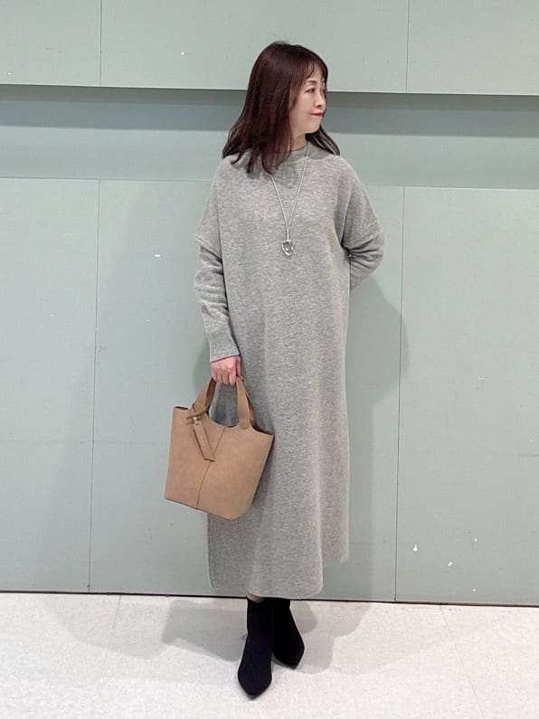 makiさんの「UNTITLED｜【はっ水機能/フード取り外し可/防寒】ロングダウンコート」を使ったコーディネート