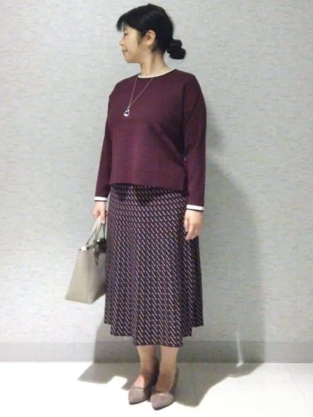 sakoさんの「Reflect｜【レイヤードスタイルのインナーに◎】タートル&times;ラグランスリーブプルオーバー」を使ったコーディネート