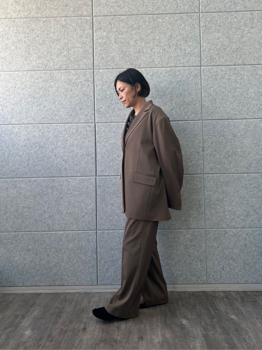 yukoさんの「CODE A｜sheer gathered jersey top」を使ったコーディネート