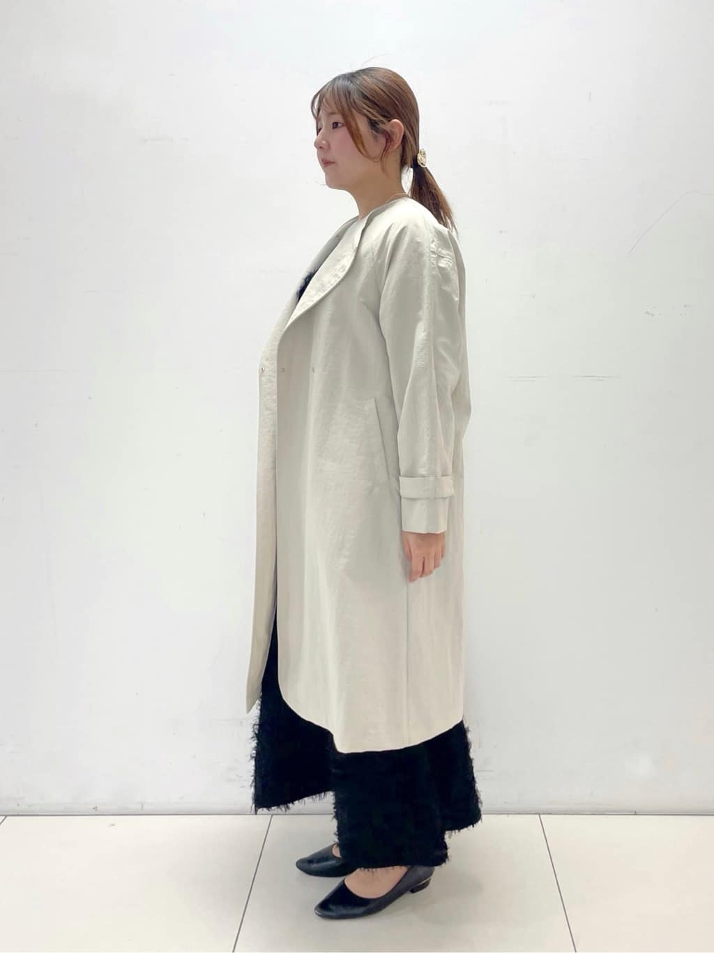 YUUKIさんの「INDIVI｜◆【洗える】袖＆裾 シアーデザイントップス」を使ったコーディネート
