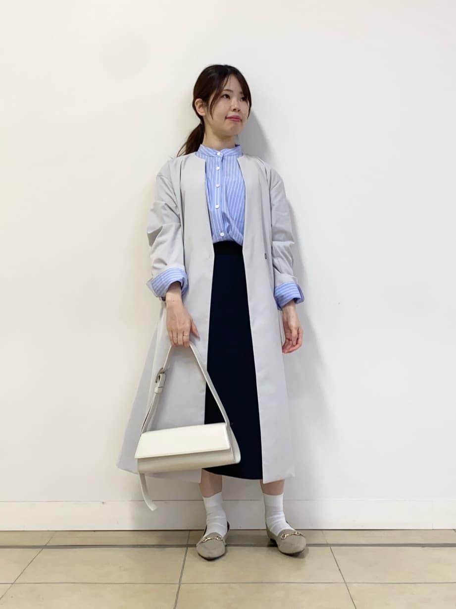 asamiさんの「UNTITLED｜◆【撥水】コットンライク ストレッチコート」を使ったコーディネート