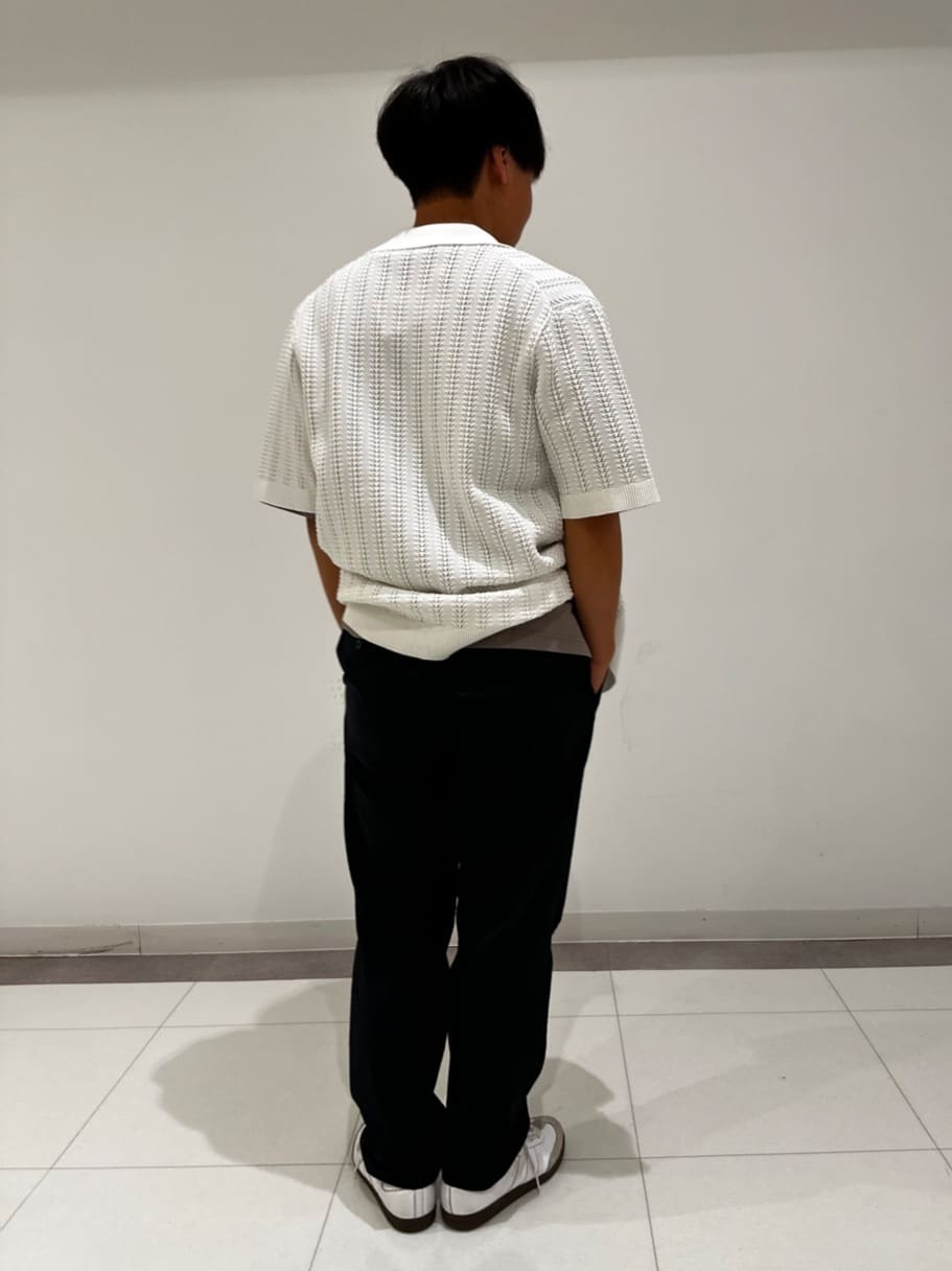 MATSUBARAさんの「DRESSTERIOR｜オーガニックコットン キューバニットシャツ」を使ったコーディネート