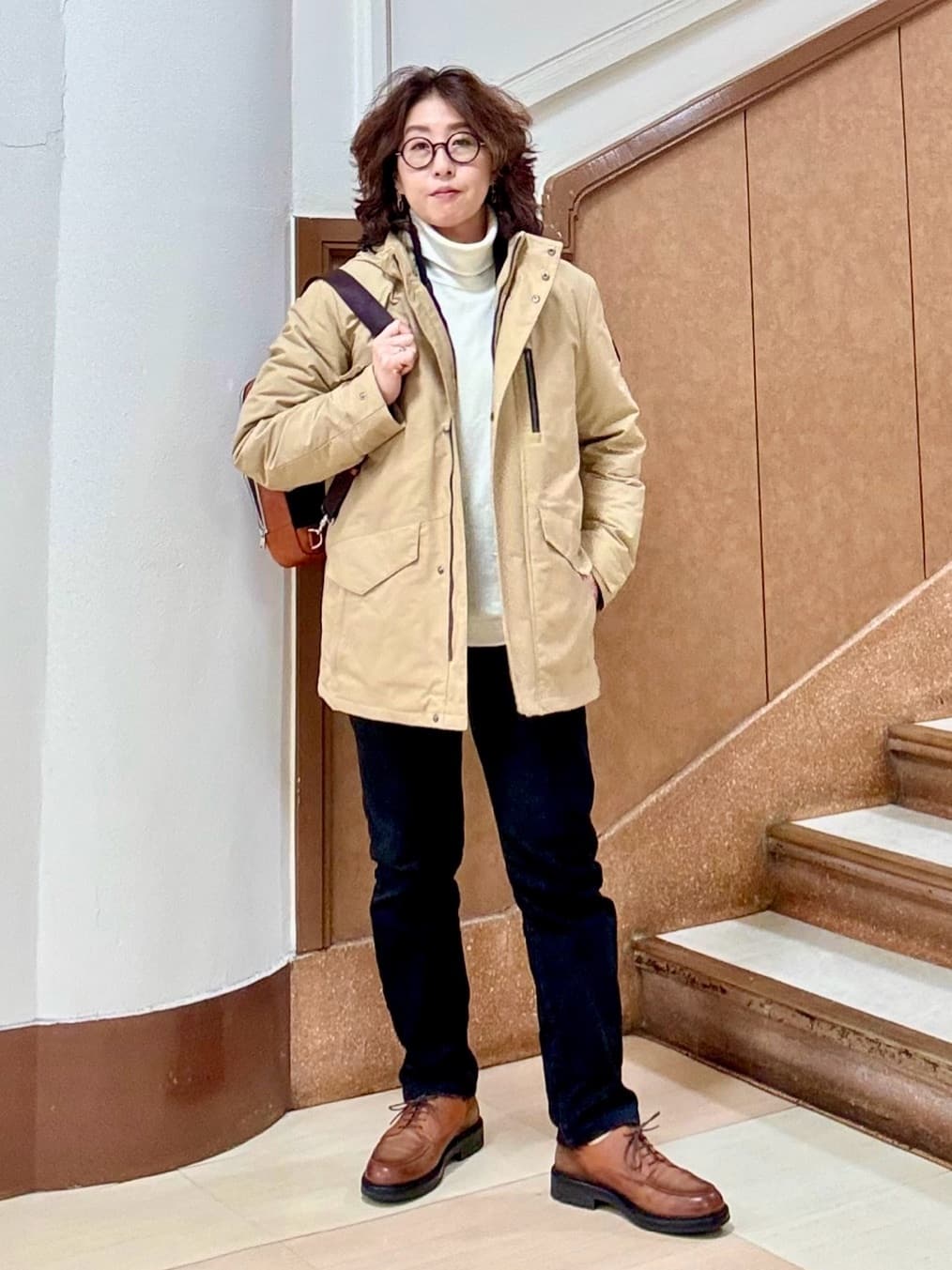 のぐみさんの「TAKEO KIKUCHI｜【Sサイズ～】ストレッチ デニム パンツ」を使ったコーディネート