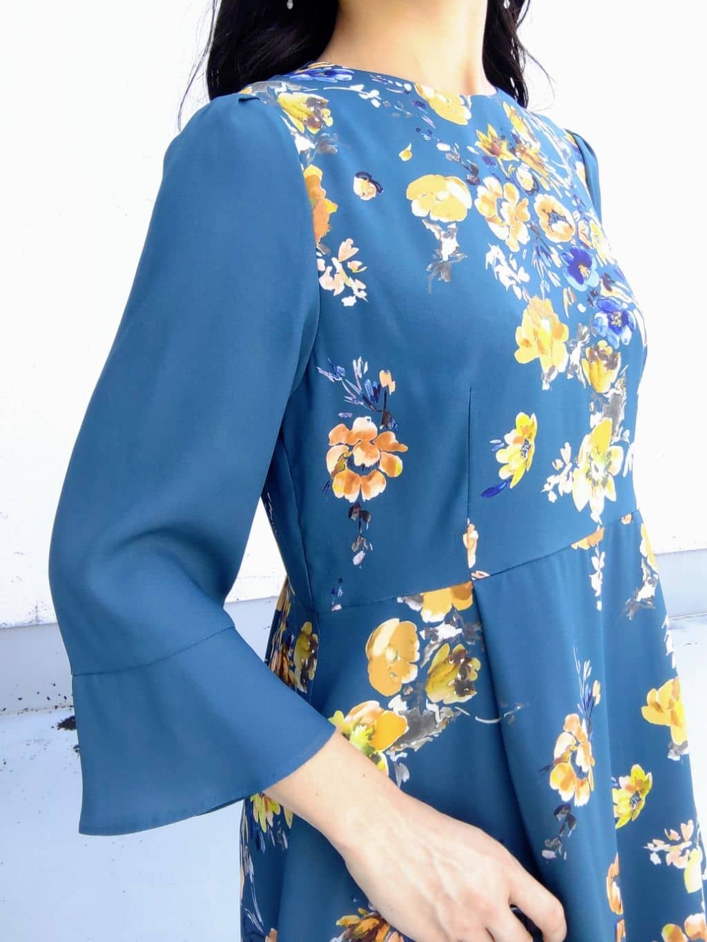 keinaさんの「SunaUna｜【手洗い可】花柄パネルワンピース」を使ったコーディネート