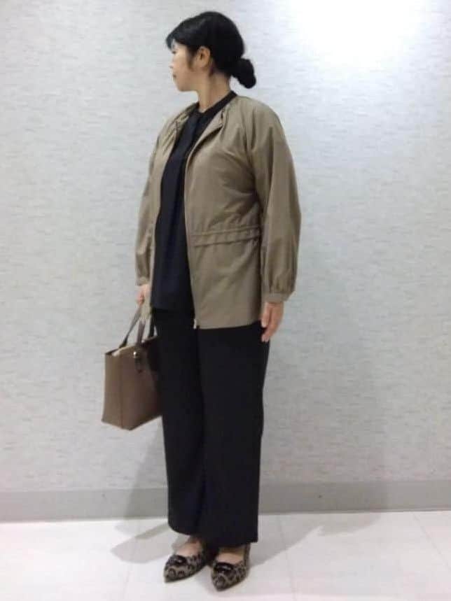sakoさんの「Reflect｜【パンツにもスカートにも合わせやすい◎】ライティブルゾン」を使ったコーディネート