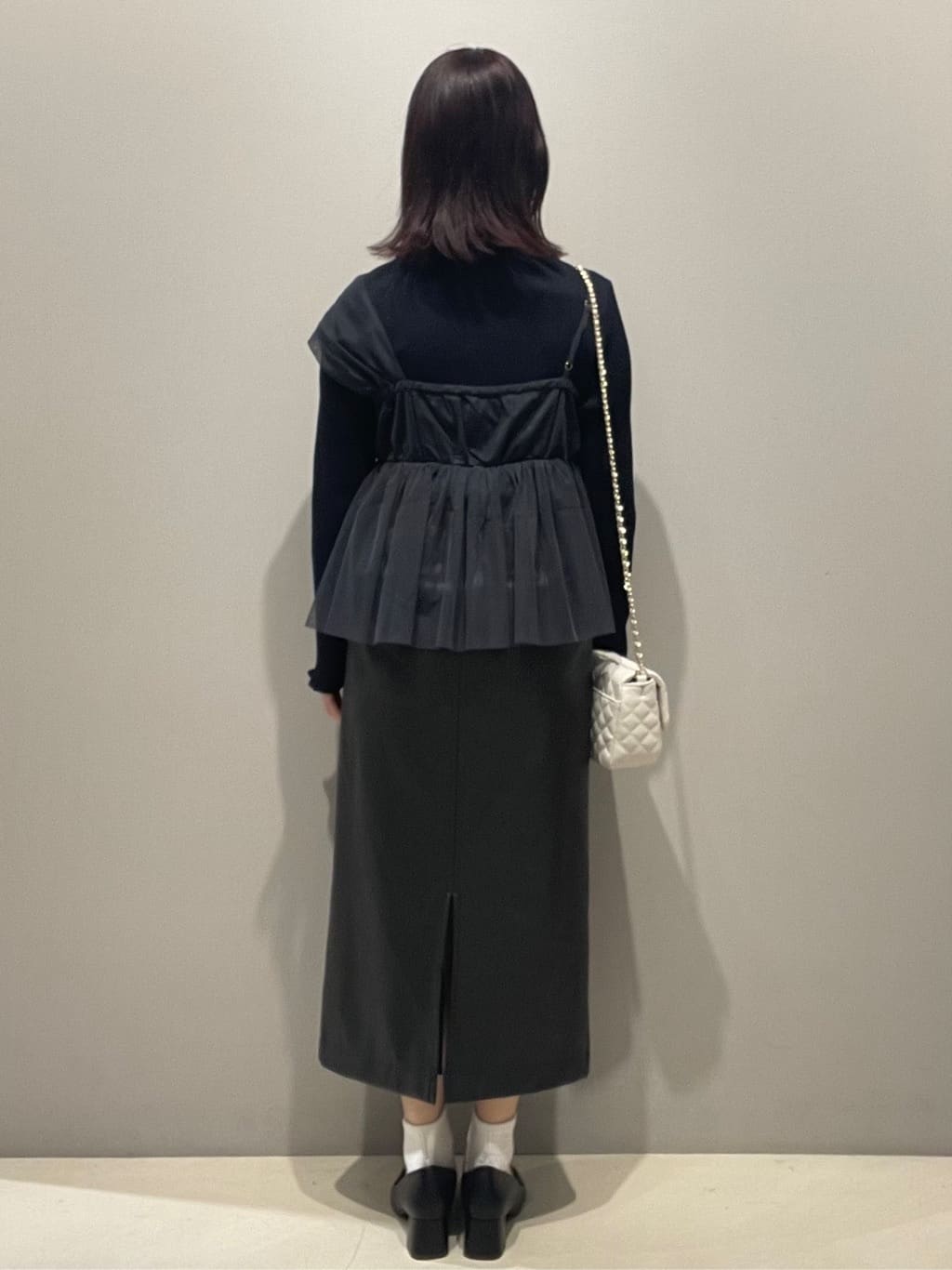 mikiさんの「OPAQUE.CLIP｜ビット付きヒールローファー」を使ったコーディネート