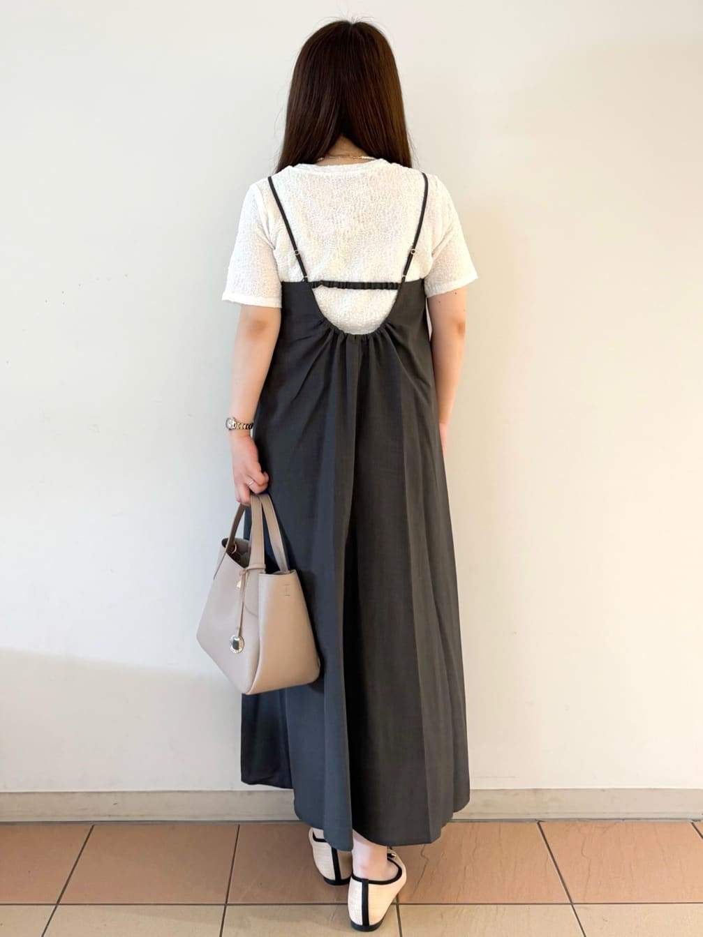 かなさんの「OPAQUE.CLIP｜【定番/6color】名品フラットバレエシューズ」を使ったコーディネート