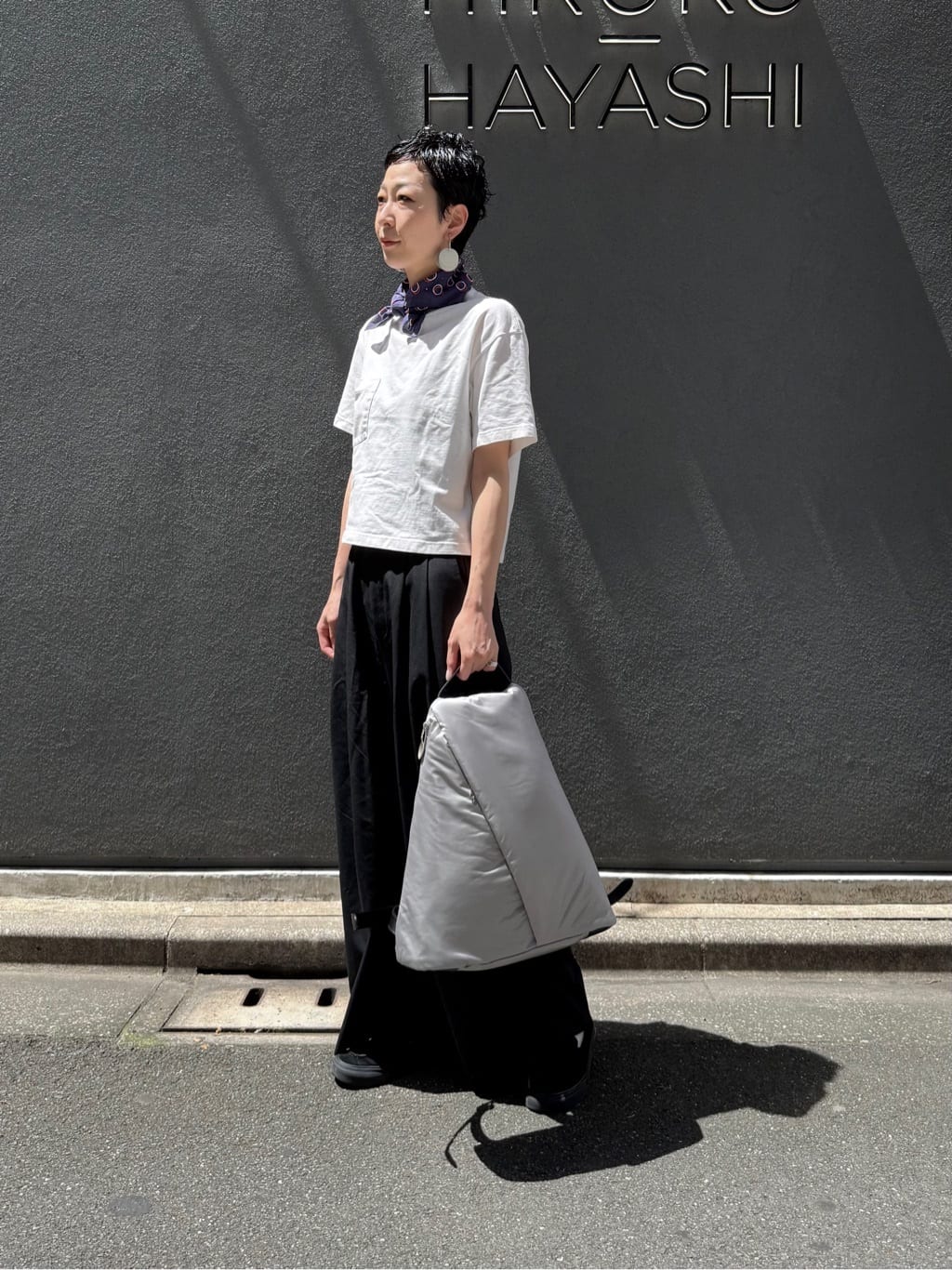 Kさんの「HIROKO HAYASHI｜ENORME（エノルメ）リュック」を使ったコーディネート