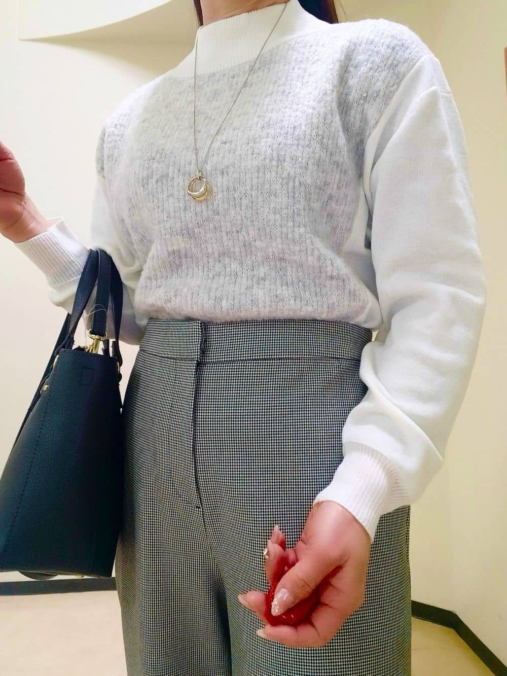 花さんの「Reflect｜【SS-4Lサイズ】フーデッドミドルダウンコート」を使ったコーディネート