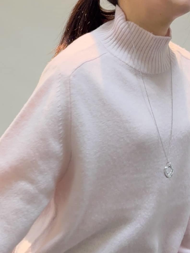 CHISATOさんの「UNTITLED｜【8色展開/洗える】ウールカシミヤ ハイネックニット」を使ったコーディネート