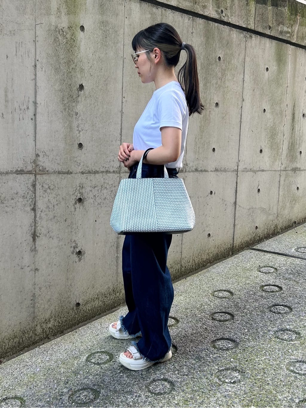 NICHIさんの「HIROKO HAYASHI｜OTTICA（オッティカ）ハンドトートバッグS」を使ったコーディネート