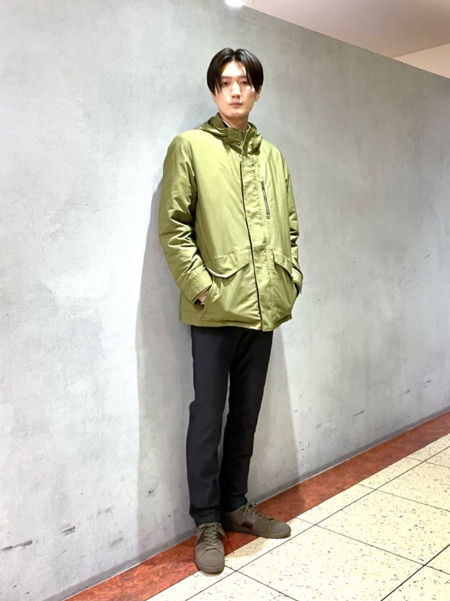 Seiyaさんの「TAKEO KIKUCHI｜【3WAY／撥水】ドビーメモリー ダウンライナーブルゾン」を使ったコーディネート