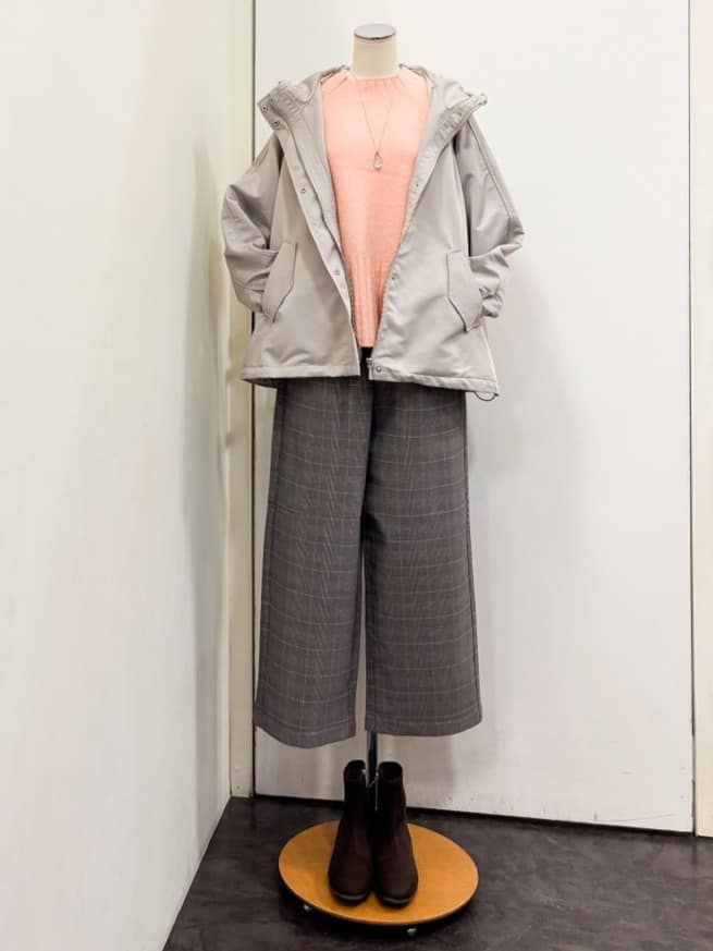 yukariさんの「grove｜【名品アウター/3WAY・はっ水】ボアライナー付マウンテンパーカ」を使ったコーディネート