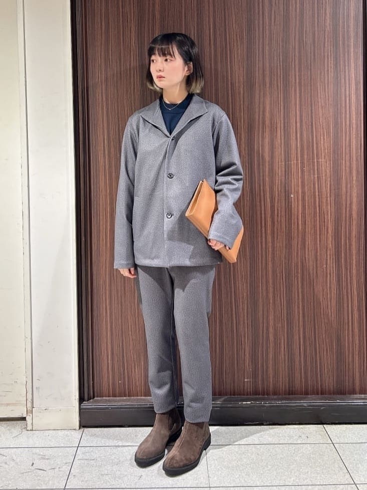 さやさんの「TAKEO KIKUCHI｜【DOWN FABRIC】ダウンファブリック スタンドカラーブルゾン」を使ったコーディネート