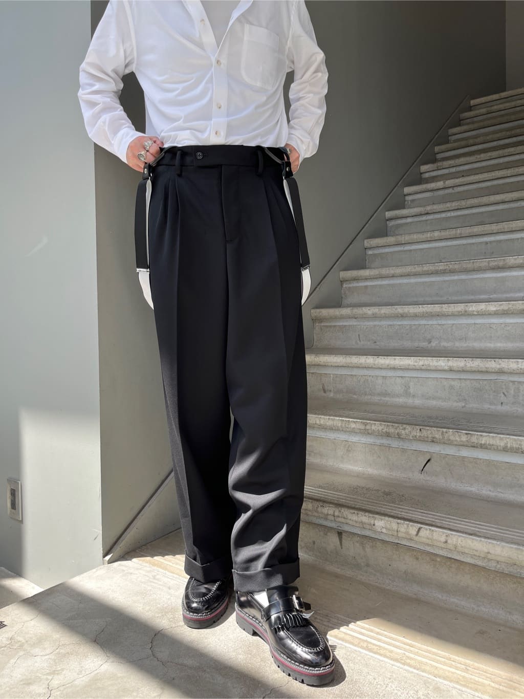 Shintaroさんの「TAKEO KIKUCHI｜【GUNZE&times;TAKEO KIKUCHI】メンズインナー「ステルス(R)」」を使ったコーディネート