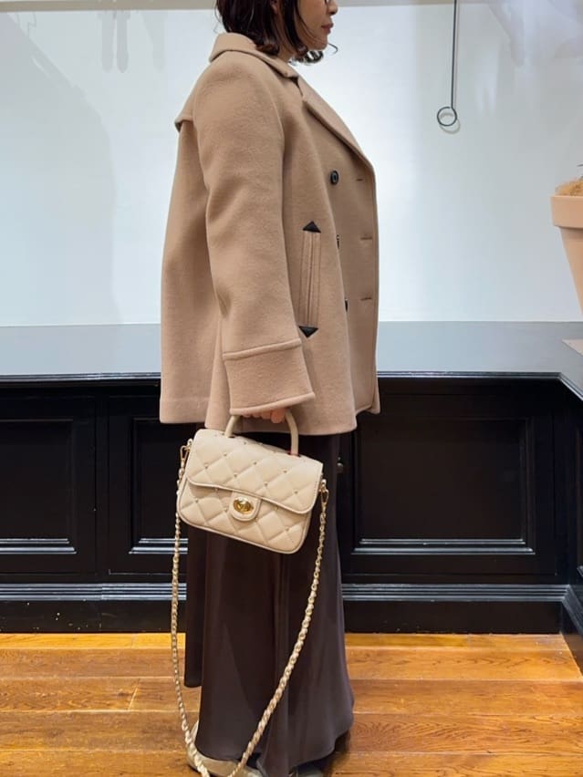 Asamiさんの「DRESSTERIOR｜キルテッドショルダーバッグ」を使ったコーディネート
