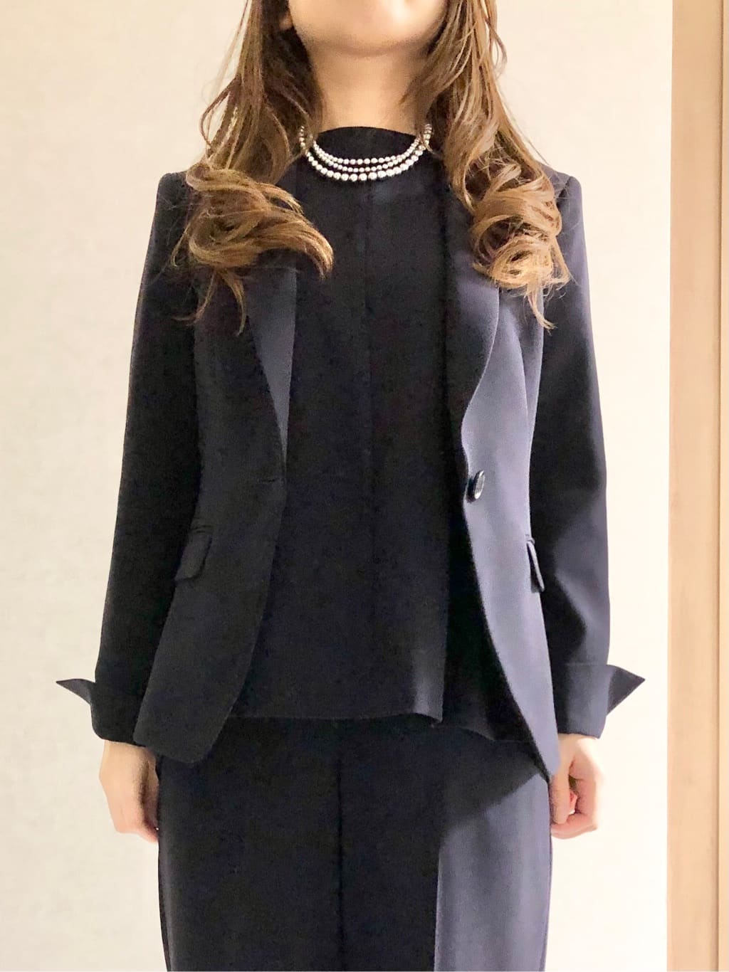 sayuさんの「UNTITLED｜◆【通勤スーツ】テーラードジャケット」を使ったコーディネート
