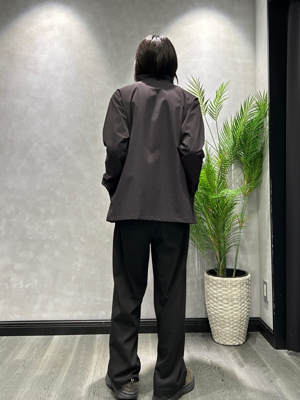 ruiさんの「TAKEO KIKUCHI｜【3D ナイロン ストレッチ】スタンドカラー シャツブルゾン」を使ったコーディネート