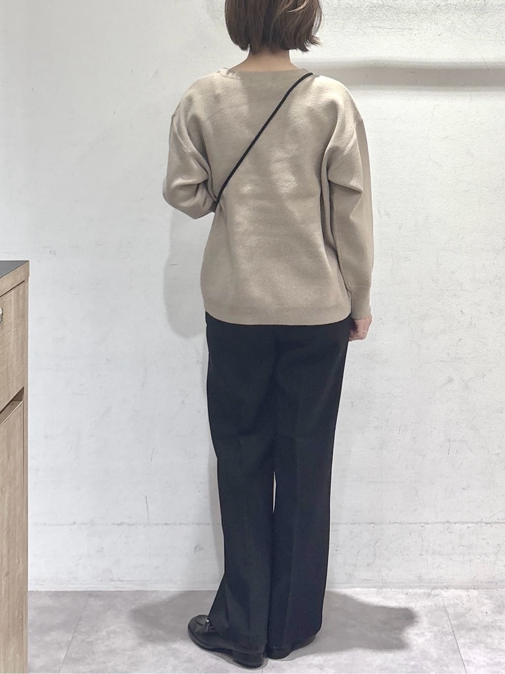 たけねぇさんの「OPAQUE.CLIP｜サイド編地切替ニットトップス／セットアップ対応【洗濯機OK】」を使ったコーディネート