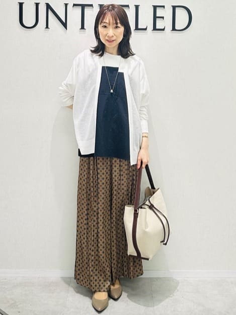Miwaさんの「UNTITLED｜エポトリニティネックレス」を使ったコーディネート