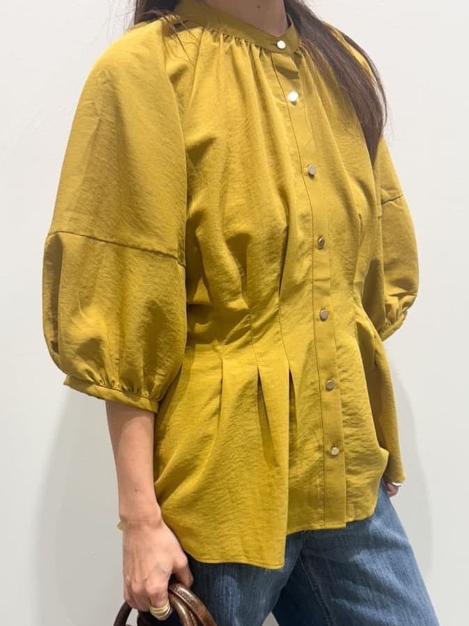 ＷＡさんの「grove｜ウエストタックチュニックブラウス」を使ったコーディネート