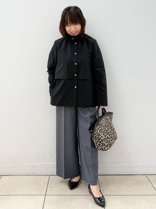 KIKIさんの「Reflect｜【すっきり見え／フード取り外し可／通勤におすすめ◎】ライティアウター」を使ったコーディネート