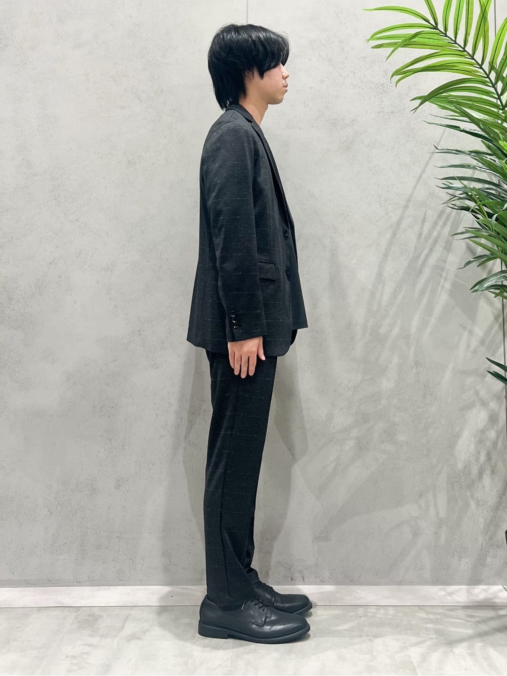 SHI-MAさんの「THE SHOP TK｜ライトTRジャージジャケット【洗濯機OK/毛玉ができにくい/ストレッチ/セットアップ可】」を使ったコーディネート