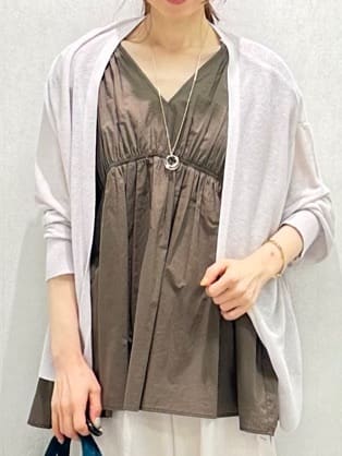 Miwaさんの「UNTITLED｜【古畑星夏さん着用/スクエアインナー】コットンタンクトップ」を使ったコーディネート
