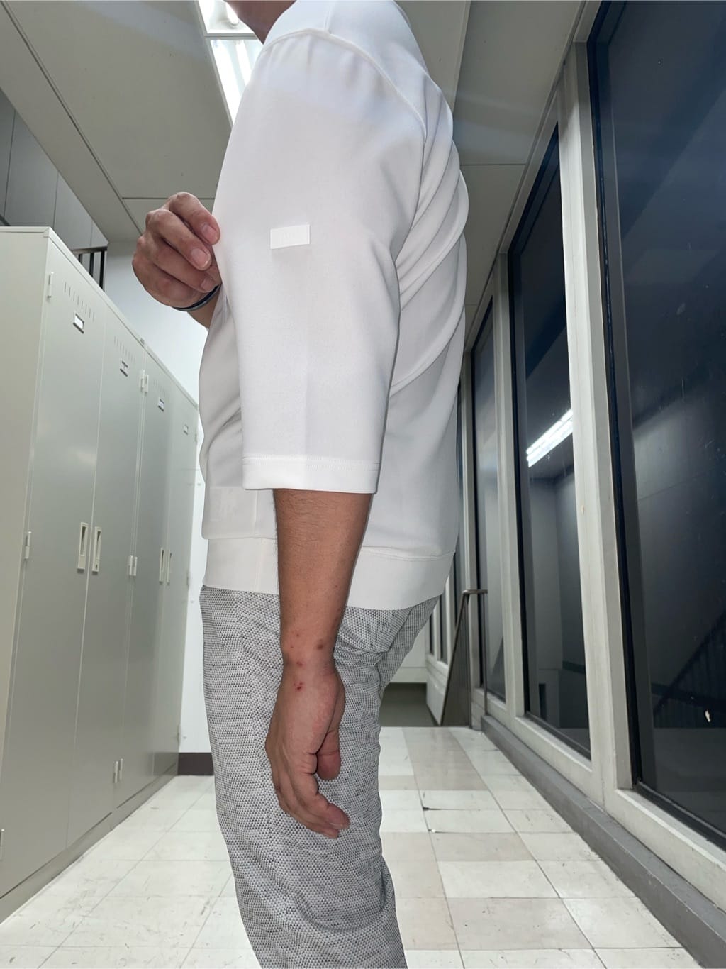 MAKOTO AIさんの「TAKEO KIKUCHI｜【尾州織】リネンブレンド メッシュパンツ」を使ったコーディネート