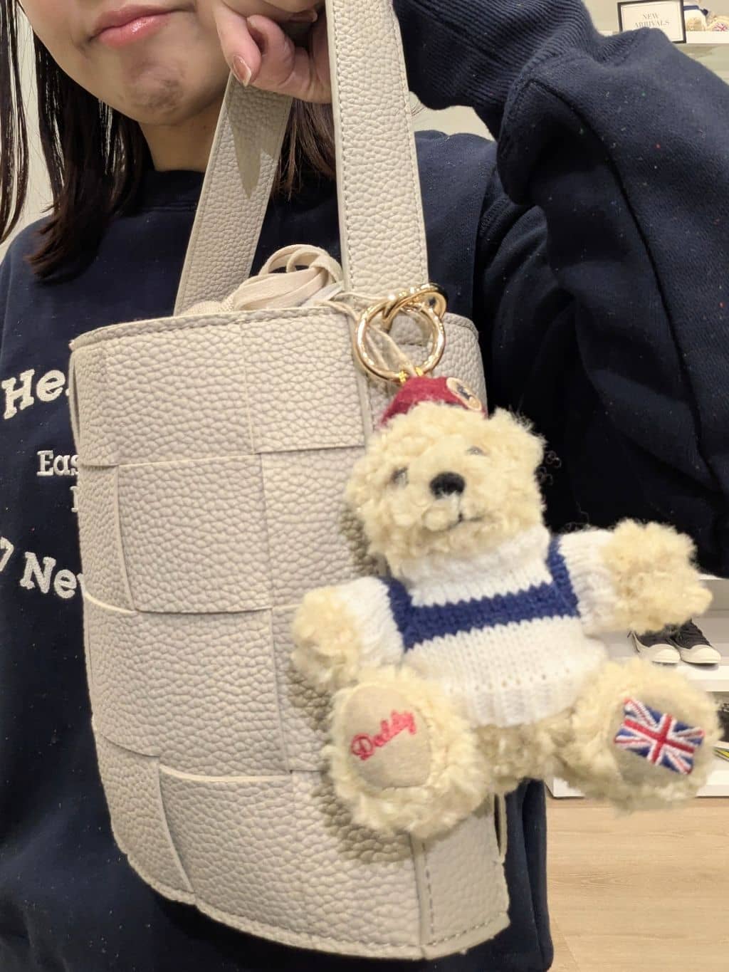 enさんの「Dessin｜【2WAY】メッシュバケツBAG」を使ったコーディネート