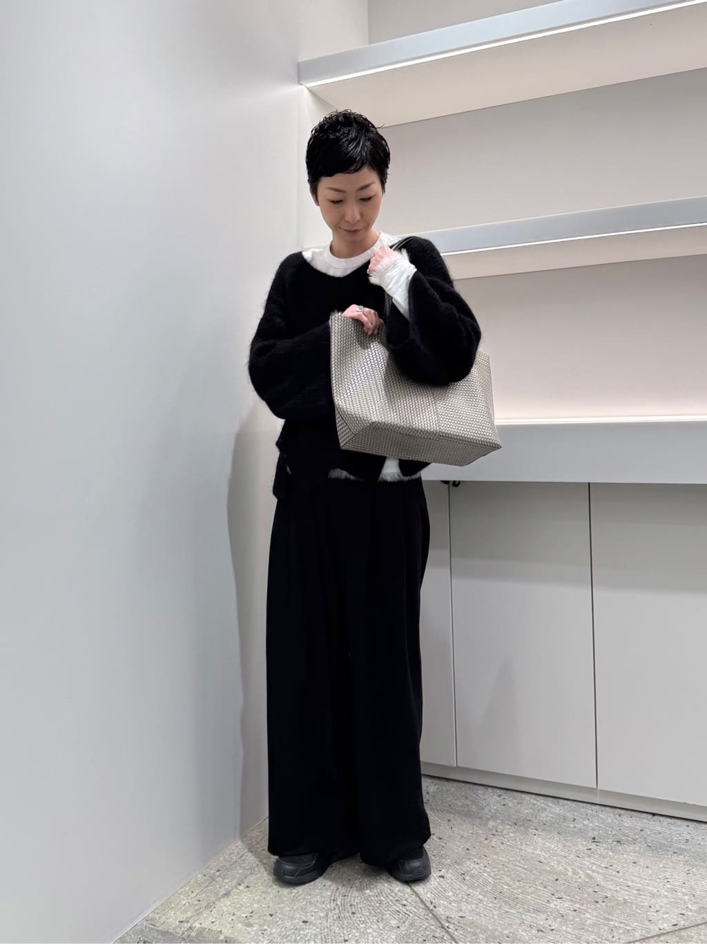 Kさんの「HIROKO HAYASHI｜OTTICA（オッティカ）トートバッグ」を使ったコーディネート